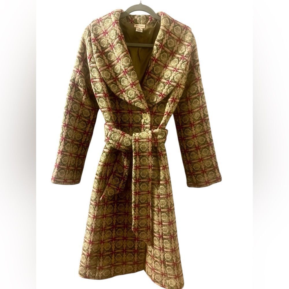 Anthropologie Elevenses  Wool Long Coat